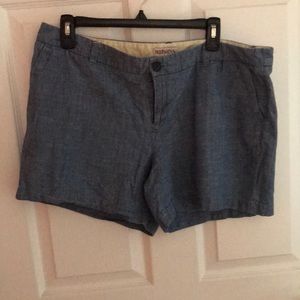 Merona Cotton Blue Shorts